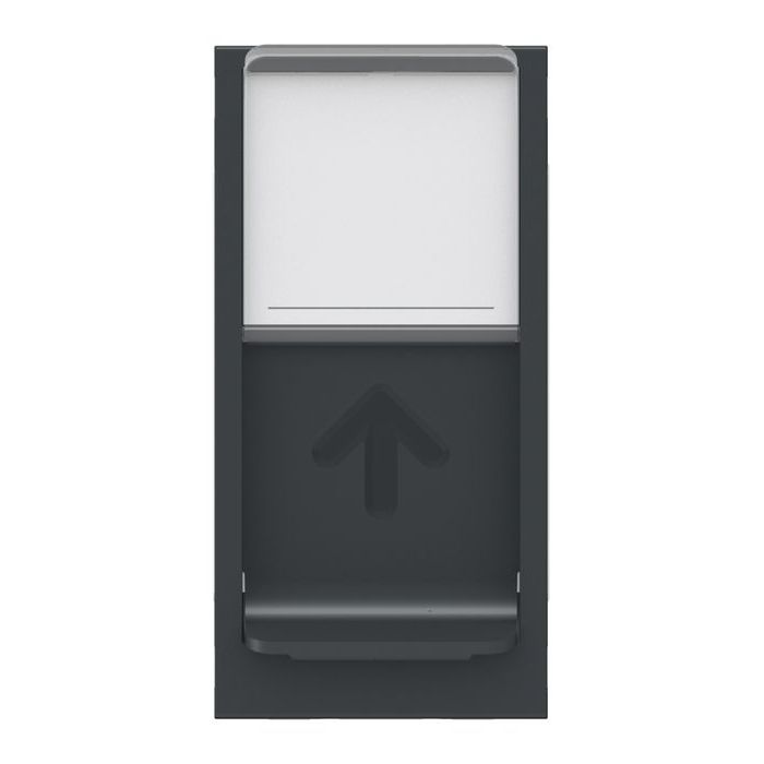 Накладка на розетку информационную Schneider Electric UNICA MODULAR, скрытый монтаж, бежевый, NU941054