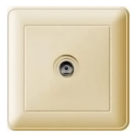 Розетка TV Schneider Electric W59, скрытый монтаж, слоновая кость, RTS-151-28