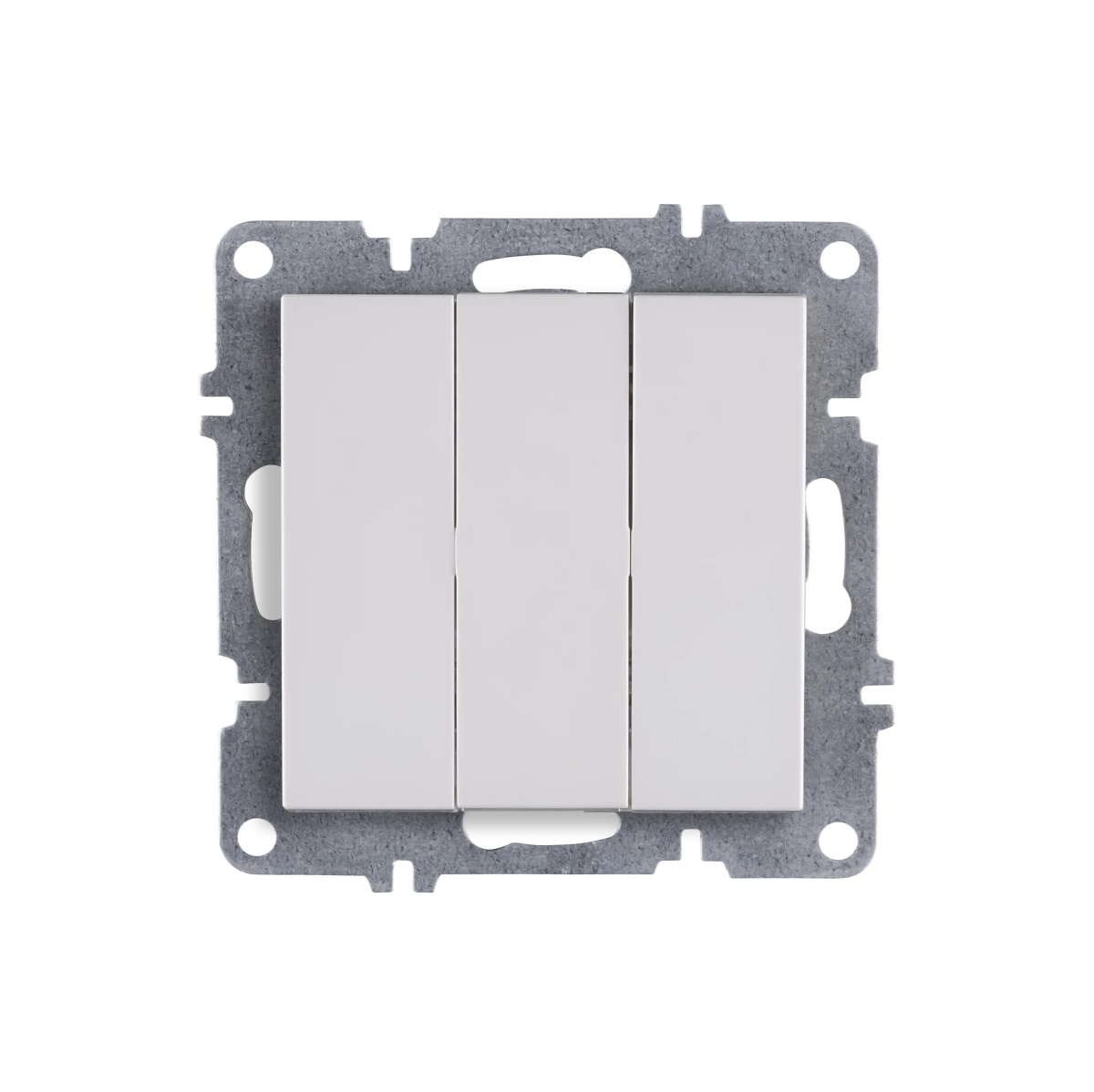 Выключатель трехклавишный механизм бел Arvia Electric Lavin/ Karen 50 01 1000 254