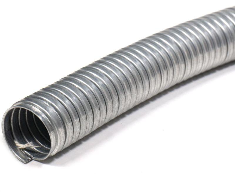 Металлорукав Р3-ЦХ 10 d10мм без протяжки (уп.50м) ГОФРОМАТИК zeta42421